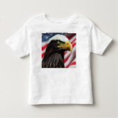 Patriottisch/Eagle/Amerikaans/USA Kinder Shirts (Voorkant)