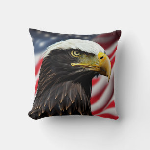 Patriottisch/Eagle/Amerikaans/USA Kussen