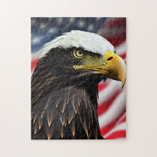Patriottisch/Eagle/Amerikaans/USA Legpuzzel