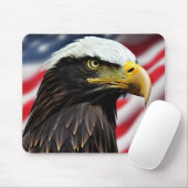Patriottisch/Eagle/Amerikaans/USA Muismat (Met muis)