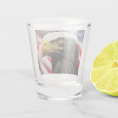 Patriottisch/Eagle/Amerikaans/USA Shot Glas (Achterkant)