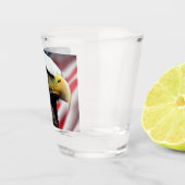 Patriottisch/Eagle/Amerikaans/USA Shot Glas (Rechts)