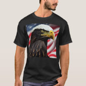 Patriottisch/Eagle/Amerikaans/USA T-shirt (Voorkant)