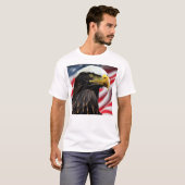 Patriottisch/Eagle/Amerikaans/USA T-shirt (Voorkant volledig)