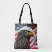 Patriottisch/Eagle/Amerikaans/USA Tote Bag (Voorkant)