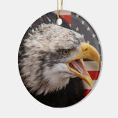 Patriottisch Eagle Ornament (Links)
