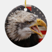 Patriottisch Eagle Ornament (Achterkant)