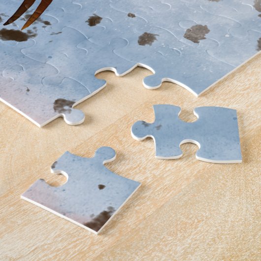 Patriottisch Eagle Red White Blue America Legpuzzel (Zijkant)