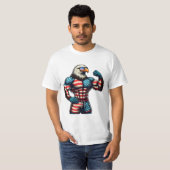 Patriottisch Eagle shirt, Patriottische Eagle T-shirt (Voorkant volledig)