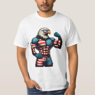 Patriottisch Eagle shirt, Patriottische Eagle T-shirt