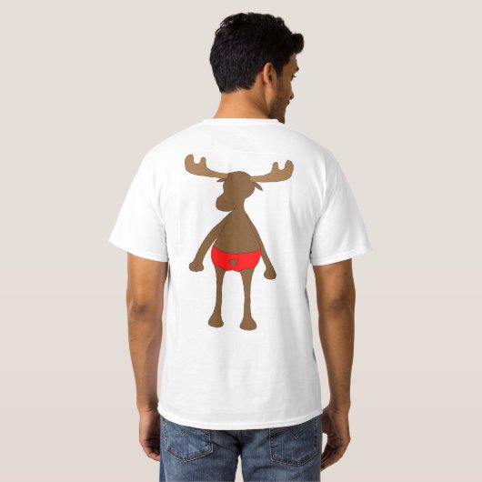 Patriottisch, Eh? Moose T-shirt (Achterkant volledig)
