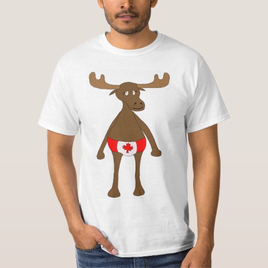 Patriottisch, Eh? Moose T-shirt (Voorkant)