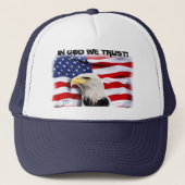 Patriottisch ELGF en VLAG Trucker Pet (Voorkant)