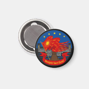 Patriottisch embleem Vive la France Magneet