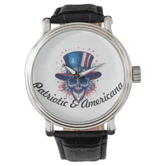Patriottisch en Amerikaans Horloge