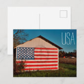 Patriottisch en vredig briefkaart (Voorkant / Achterkant)