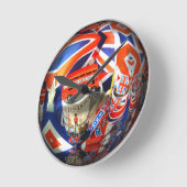 Patriottisch Engeland Londen collage kunst accesso Ronde Klok (Hoek)