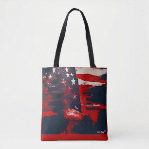 Patriottisch faashionable Flag Tas