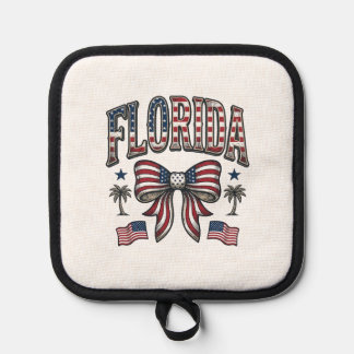Patriottisch Florida Vintage Strik 4 juli T-shirt Pannenlap