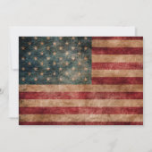 Patriottisch Football Vaderdag Party Kaart (Achterkant)