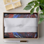 Patriottisch fractal eagles-T-shirt Tissuepapier (Geschenk)