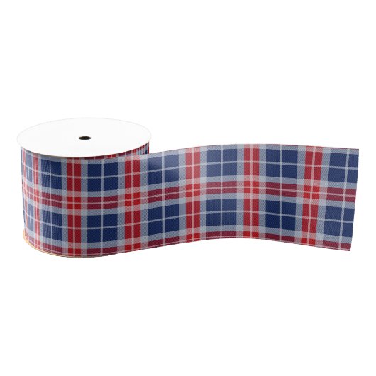 Patriottisch geblazen grosgrain lint (Spoel)