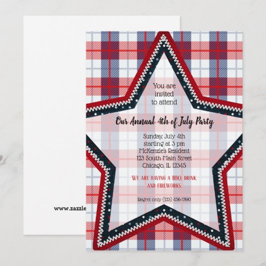 Patriottisch geblazen kaart (Voorkant / Achterkant)