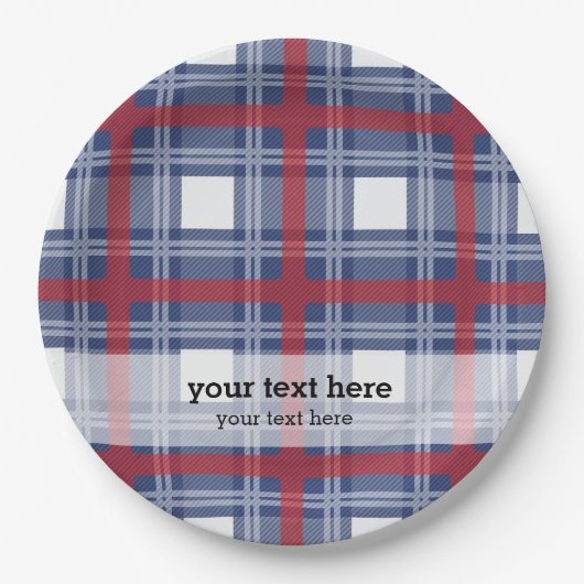 Patriottisch geblazen papieren bordje (Voorkant)