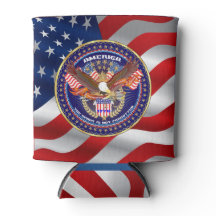 Patriottisch gedimd. 3 inch (diameter), hoogte van