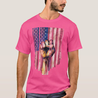 Patriottisch geschenk voor mannen en vrouwen VS Vl T-shirt