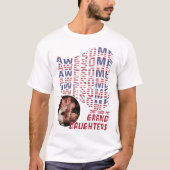 Patriottisch Geweldige net als een dochter van pas T-shirt (Voorkant)