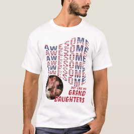 Patriottisch Geweldige net als een dochter van pas T-shirt