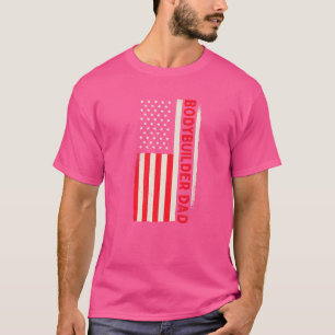 Patriottisch gewicht Lifter Weight Workout Bodyb T-shirt