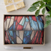 Patriottisch Glas in lood Tissuepapier (Geschenk)