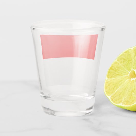 Patriottisch glas met vlag van Indonesië (Achterkant)