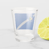 Patriottisch glas met vlag van Las Vegas (Achterkant)