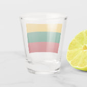 Patriottisch glas met vlag van Litouwen (Achterkant)