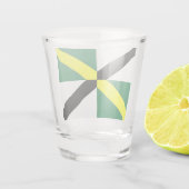 Patriottisch glas met vlag van Monterey (Achterkant)