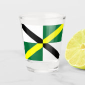 Patriottisch glas met vlag van Monterey (Voorkant)