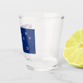 Patriottisch glas met vlag van Nieuw-Zeeland (Rechts)