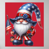 patriottisch gnoom-Poster Poster (Voorkant)