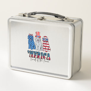 Patriottisch Goldendoedle Dog 4 juli Amerika Veren