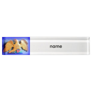 patriottisch goudadelnaambord naambordje