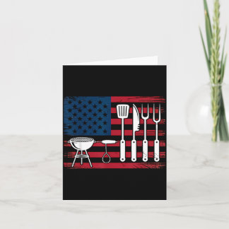 Patriottisch Grillen Bbq Bestek Vlag Pitmaster Kaart
