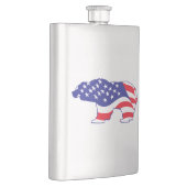Patriottisch-Grizzly Flacon (Rechts)