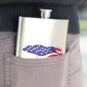 Patriottisch-Grizzly Flacon (Voorbeeld)