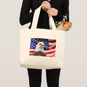 Patriottisch Grote Tote Bag (Voorkant (product))