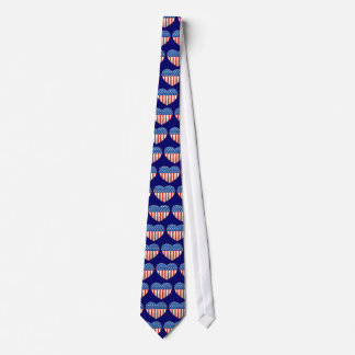 Patriottisch hart stropdas