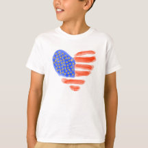 Patriottisch hart T-shirt