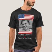 Patriottisch herdenkings T-shirt met foto (Voorkant)